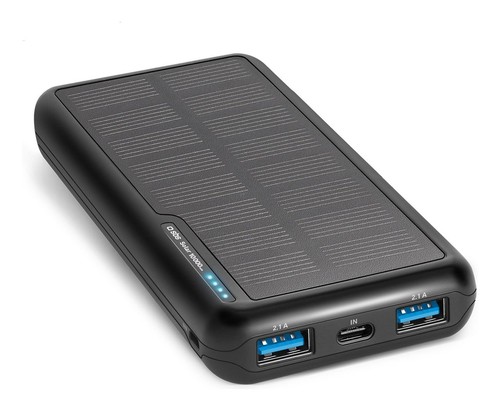 Sbs power bank solar black - solar,