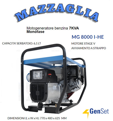 Gruppo elettrogeno genset - gruppo,