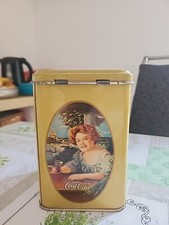 Scatola Latta Coca Cola Vintage