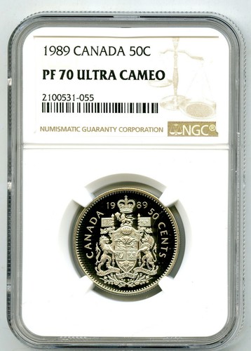 1989 canada cent ngc pf70 - cent,
