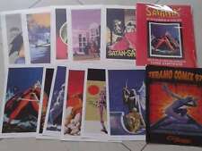 2 x portfolio litografie -Satanik art of di luigi Cortecci  Mercury e teramo