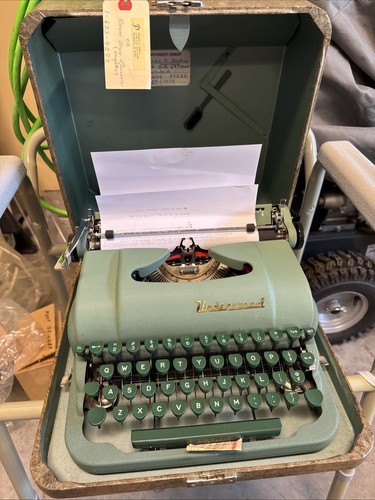 Macchina scrivere portatile - macchina, da