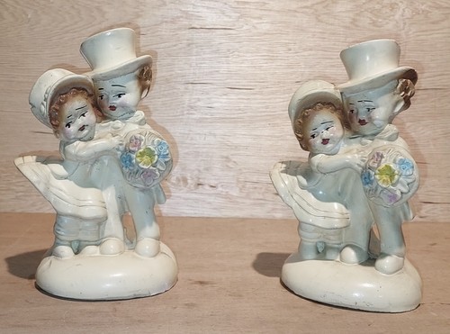 Sposi gesso vintage set - sposi, in