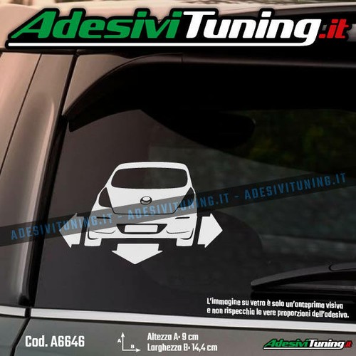 Adesivo down out hyundai i20 - adesivo, down&out