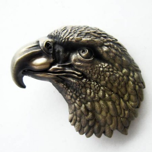 Fibbia eagle head aquila - fibbia, eagle-
