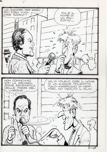 Milo manara tavola originale - tavola,