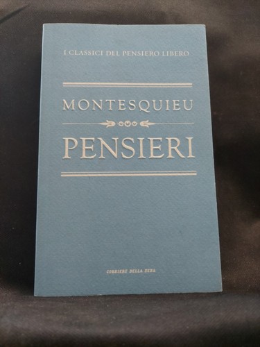 Pensieri montesquieu i - ,