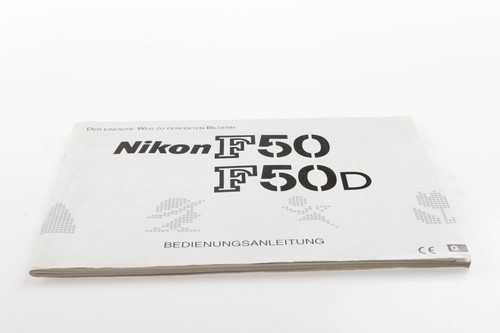 Nikon f50 f50d manuale di - f50,