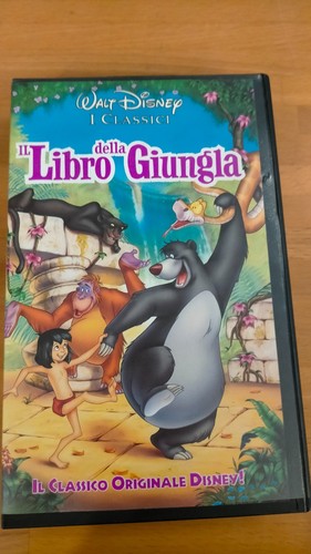 Cassetta vhs walt - vhs, disney