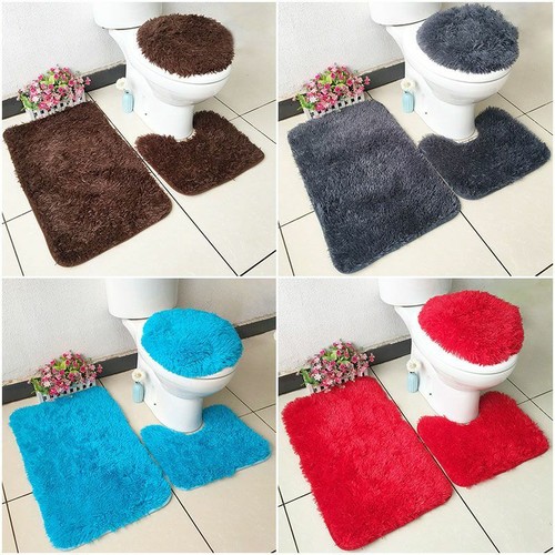 Nuovo set bagno peloso design