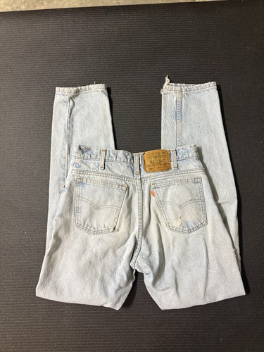 Jeans donna arancione