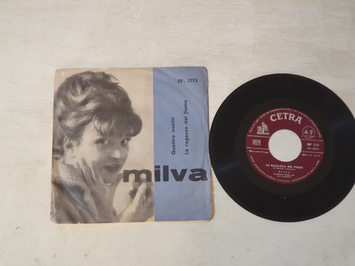 Disco giri vinile milva - 45,