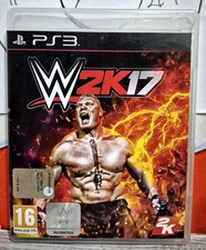 WWE 2K17 W2K17 PS3 PLAYSTATION 3 WRESTLING EDIZIONE ITALIANA COMPLETO OTTIMO