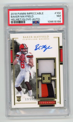 2018 panini impeccabile baker - 2018,