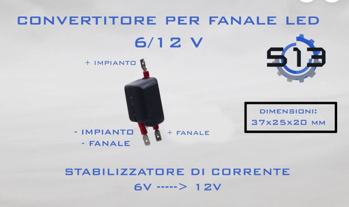 Convertitore 12v per faro - convertitore,