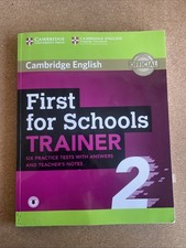 First For Schools Trainer