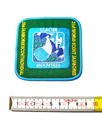 Toppa distintivo SCOUT 21° Jamboree UK sub camp "Glacier"