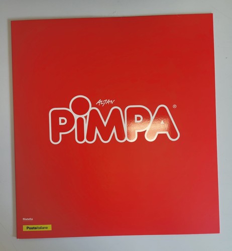 Litografia pimpa altan - pimpa, di
