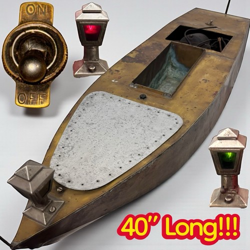 Antique folk art brass power - art,