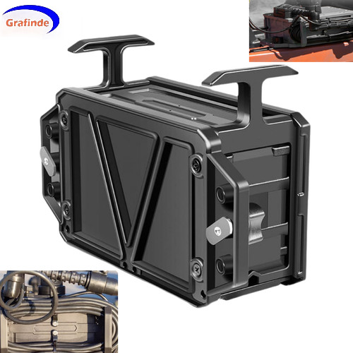 Scatola batteria montata - , su