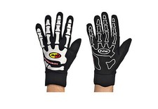 Guanti Invernali Northwave SKELETON Black White WINTER GLOVES NORTHWAVE SKELETON