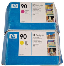 INCHIOSTRO CARTUCCIA HP (90) 225 ML ORIGINALE COLORI VARI