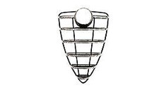 GRIGLIA MASCHERA SCUDO ANTERIORE ALFA ROMEO MITO DAL 2008 AL 2013 CROMATO