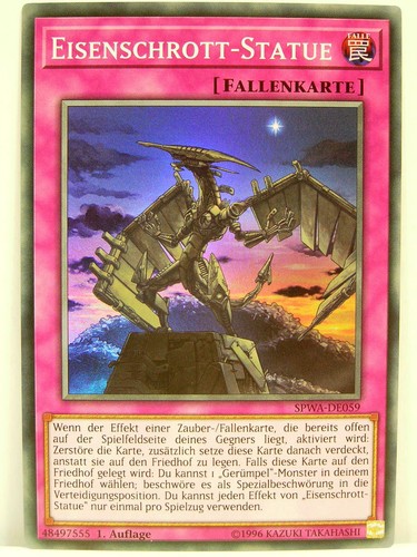 1x 059 statua - yu-gi-oh,