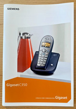 Istruzioni per l'uso in italiano per telefono cordless SIEMENS Gigaset C350