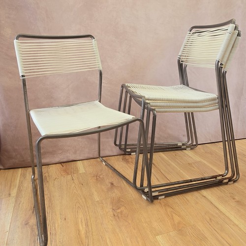 Set sedie spaghetti vintage - 4,