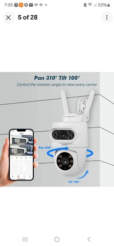 Telecamera wifi doppia - telecamera,