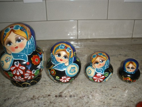 Set bambole nidificazione - set, 4