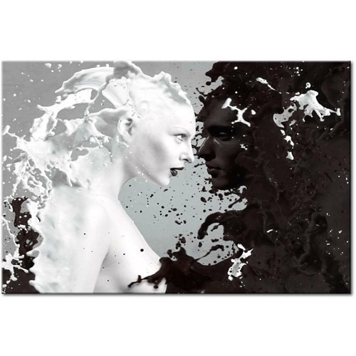 Quadro moderno 100x70 bacio - moderno,