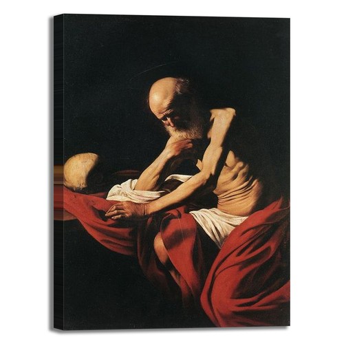 Caravaggio san girolamo - caravaggio,