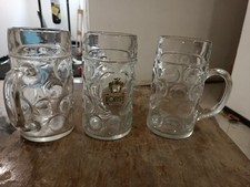  3 Boccali BIRRA FORST 1 Litro Bicchieri Collezione