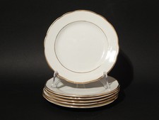 ANTICO ART DECO SERVIZIO 6 PIATTI DESSERT CERAMICA ITALIANA LAVENO #