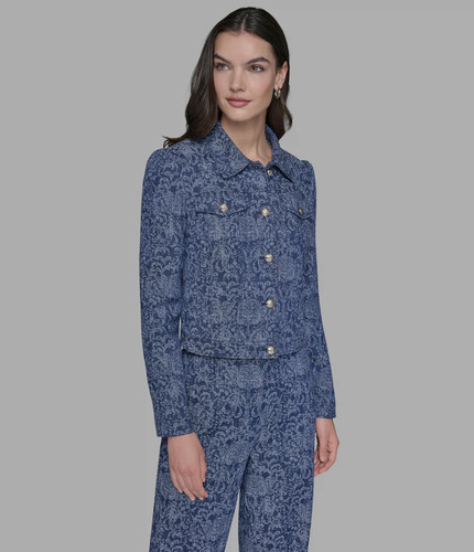 Giacca denim karl - karl, lagerfeld