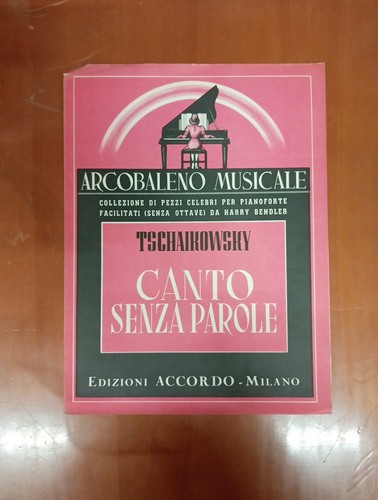 Tschaikowsky canto senza - tschaikowsky,
