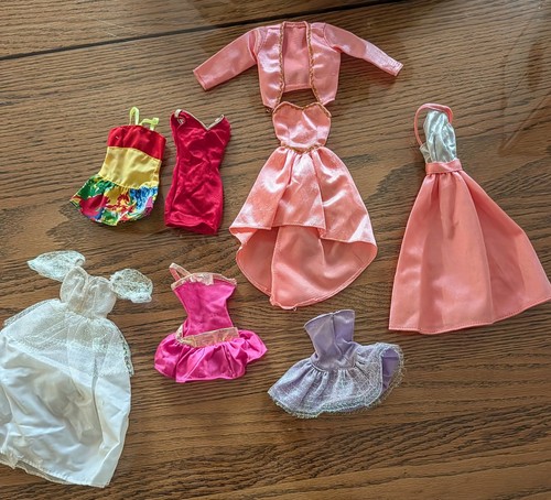 Lotto abiti fantasia barbie - lotto,
