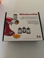 Accessori Robot Food Processor Kitchen Aid completo di valigetta, lame e dischi.