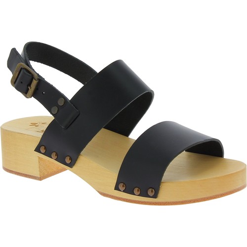 Donna zoccoli legno - zoccoli, in