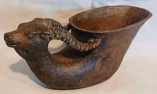 Tazza vino bronzo - vino, in