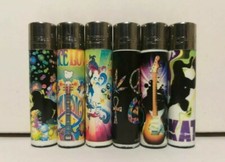 ACCENDINI CLIPPER MUSIC-LIGHTER-MECHERO-BRIQUET-FEUERZEUG-ENCENDEDOR-OLD VINTAGE