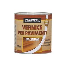 VERNICE PITTURA PER PARQUET SATINATA TRASPARENTE TEKNICA 750ML LEGNO PROTETTIVO