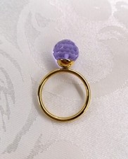 Anello acciaio Cristallo