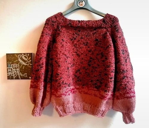 Maglione lana realizzato a - realizzato,