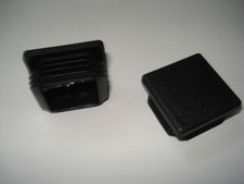 Set di 2 Terminali Tappi Nero