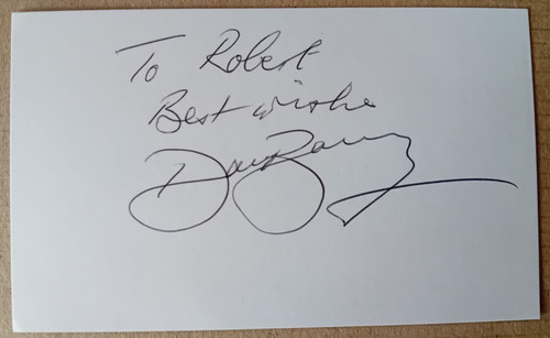 Original autograph david - original, barry