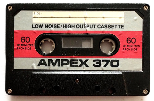 Ampex 370 musicassetta - ampex,