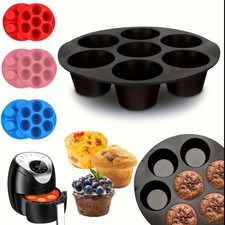 STAMPO PER MUFFIN, STAMPO IN SILICONE PER DOLCI FRIGGITRICE AD ARIA